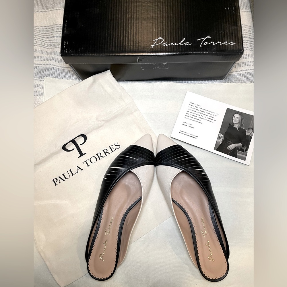 Paula Torres - Mule - US 7 - Bra 36 - New